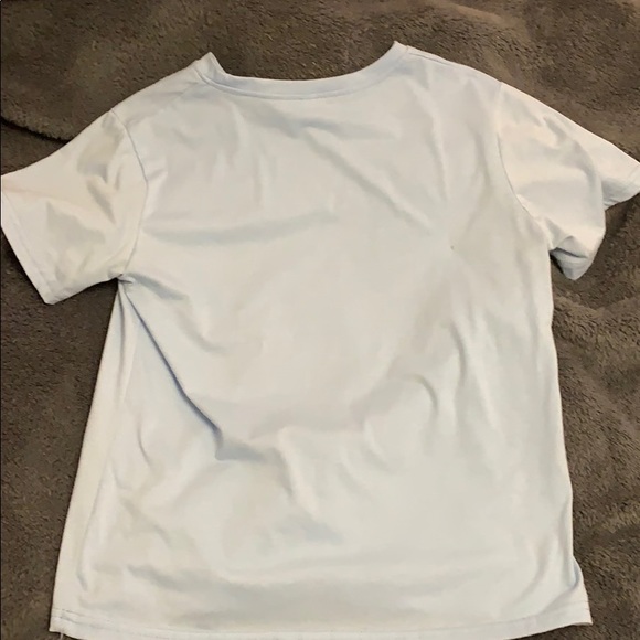 Blue tsunami wave ROMWE top - Picture 3 of 6